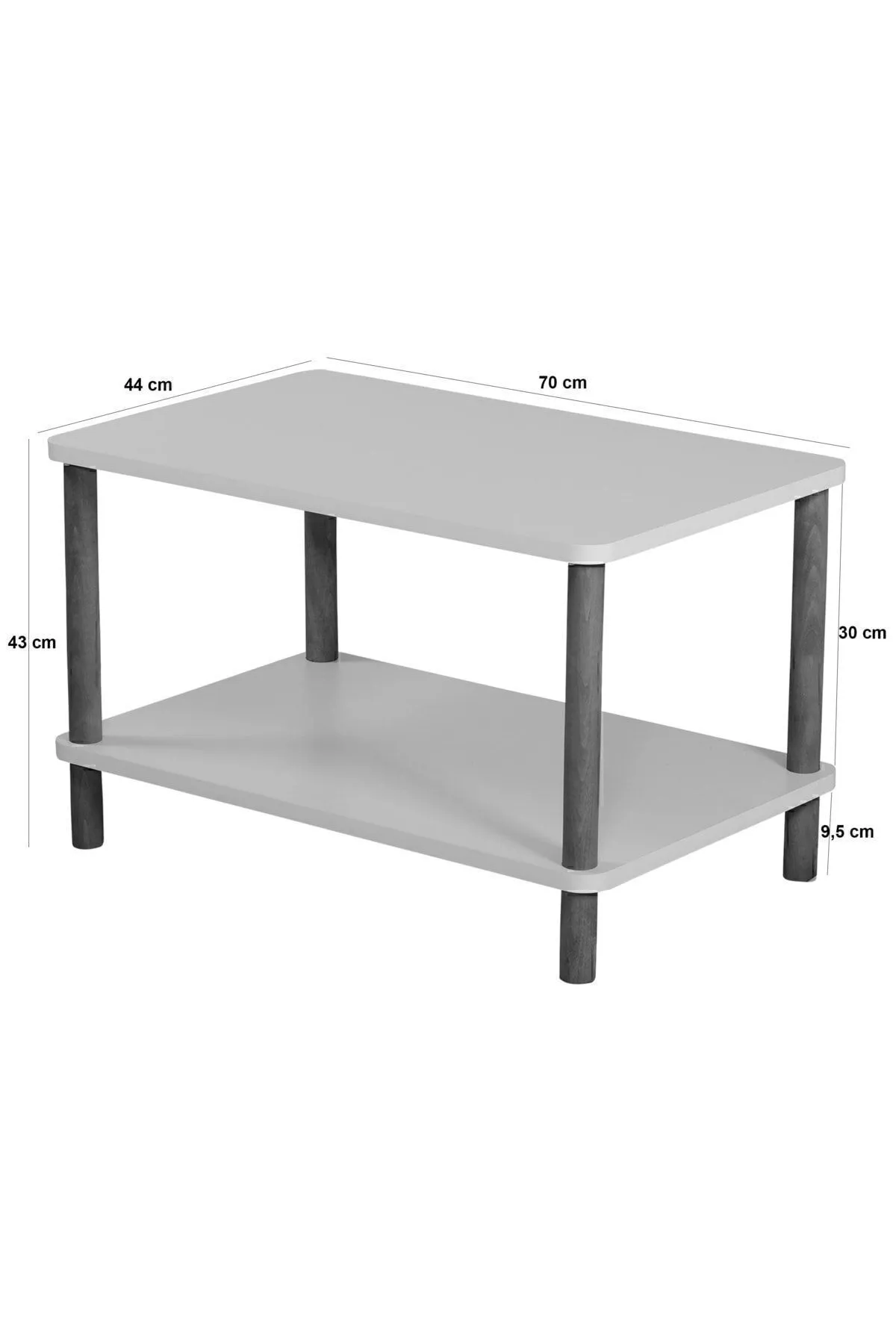 MASĂ DREPTUNGHIULARĂ CU PICIOARE DIN LEMN - MARMURĂ ALBĂ - Image 4