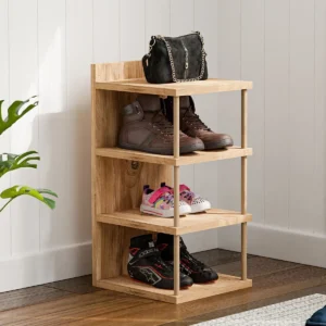 Pantofar pin atlantic cu 4 sertare si 4 rafturi